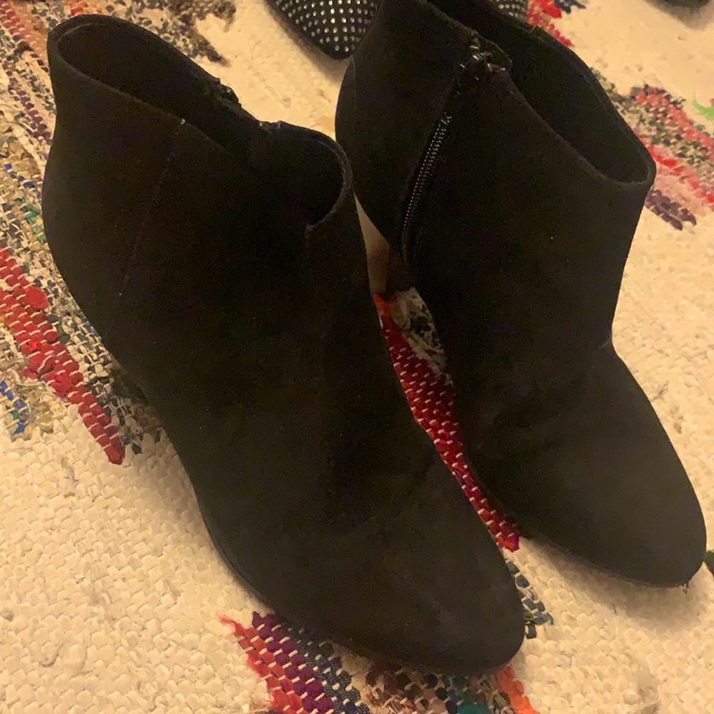 Black booties